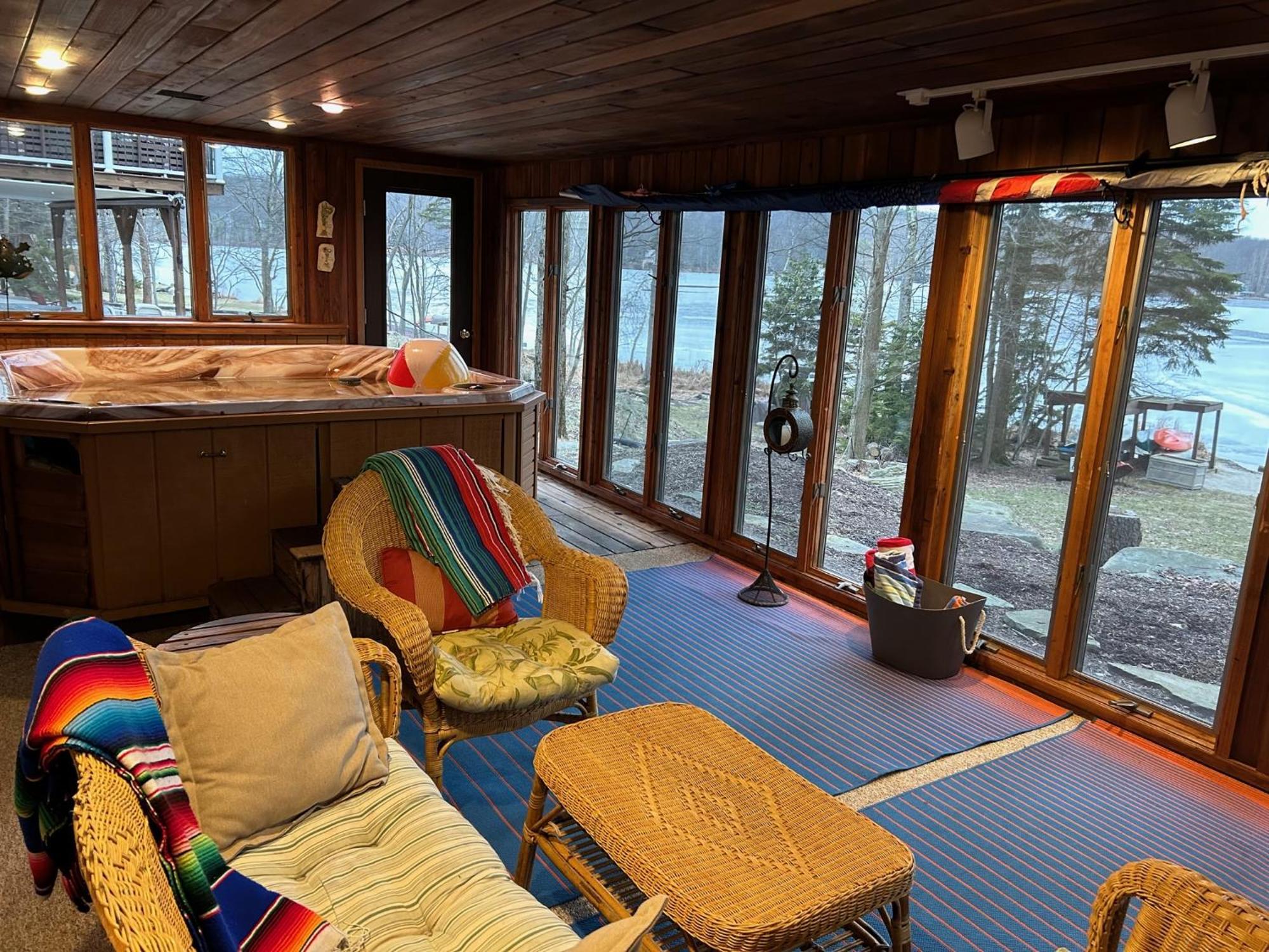 Lakefront Cabin Pvt Beach And Dock - Sunset Marina Arrowhead Lake Dış mekan fotoğraf